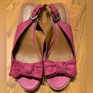 Franco Sarto Pink Wedges